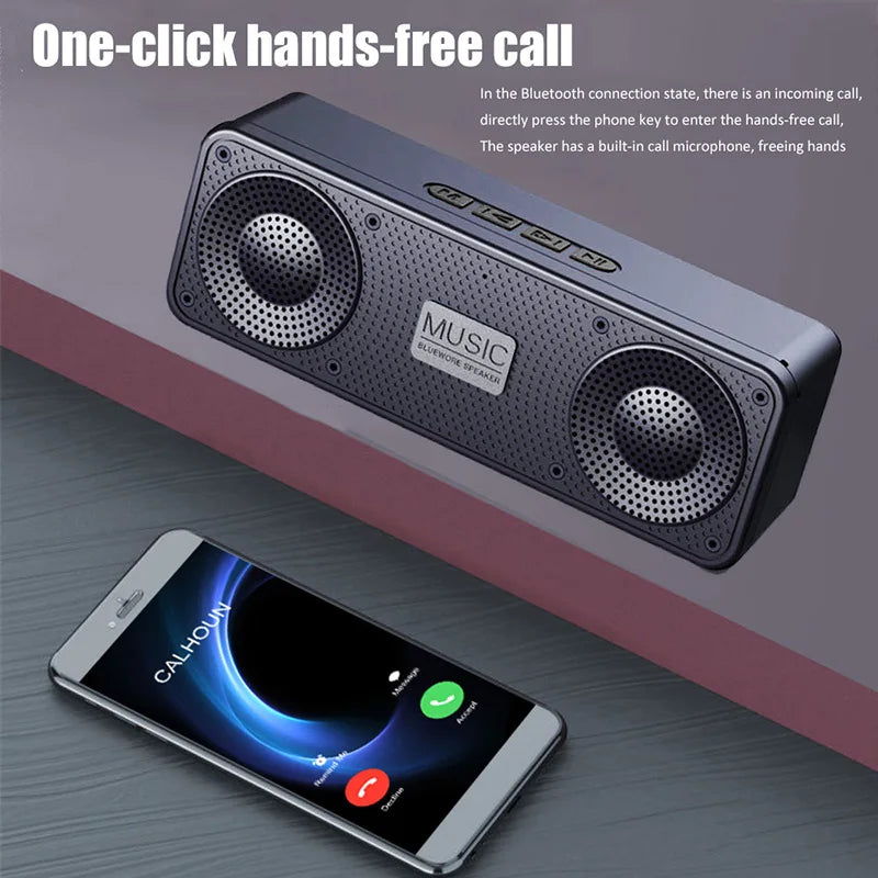 S18 Wireless Altoparlante Bluetooth Intelligente Creativo Per Telefono Cellulare Computer Con Subwoofer Esterno Batteria