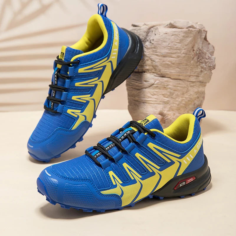 Scarpe Da Trekking Uomo Traspiranti In Rete Antiscivolo Per Terreni Misti All Aperto Resistente All Usura Esterni