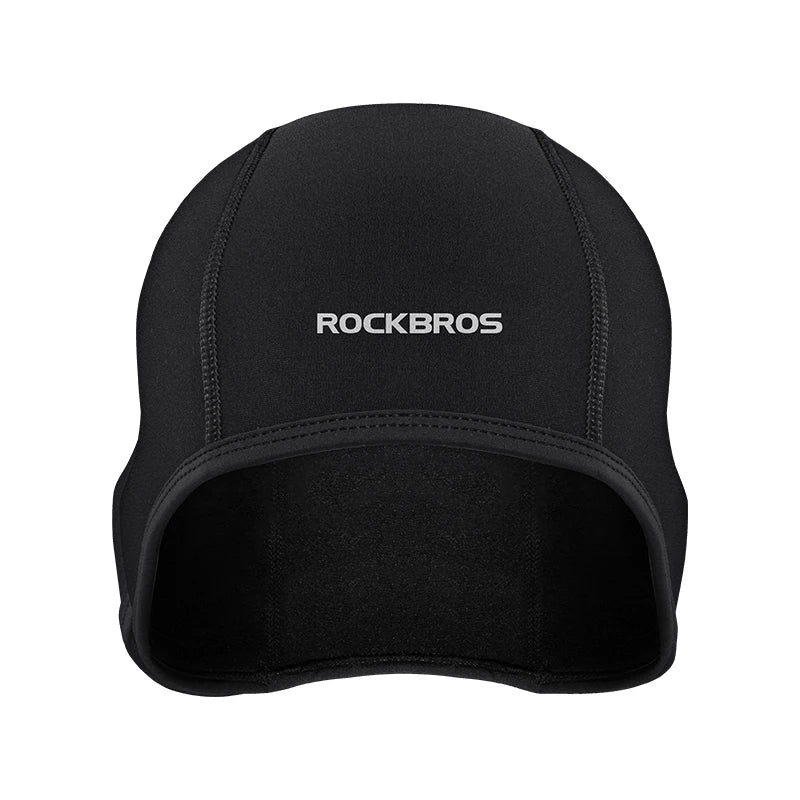 Rockbros Cappello In Pile Da Ciclismo Invernale Antivento Per Uomo Berretto Sportivo Da Esterno Caldo Per La Testa