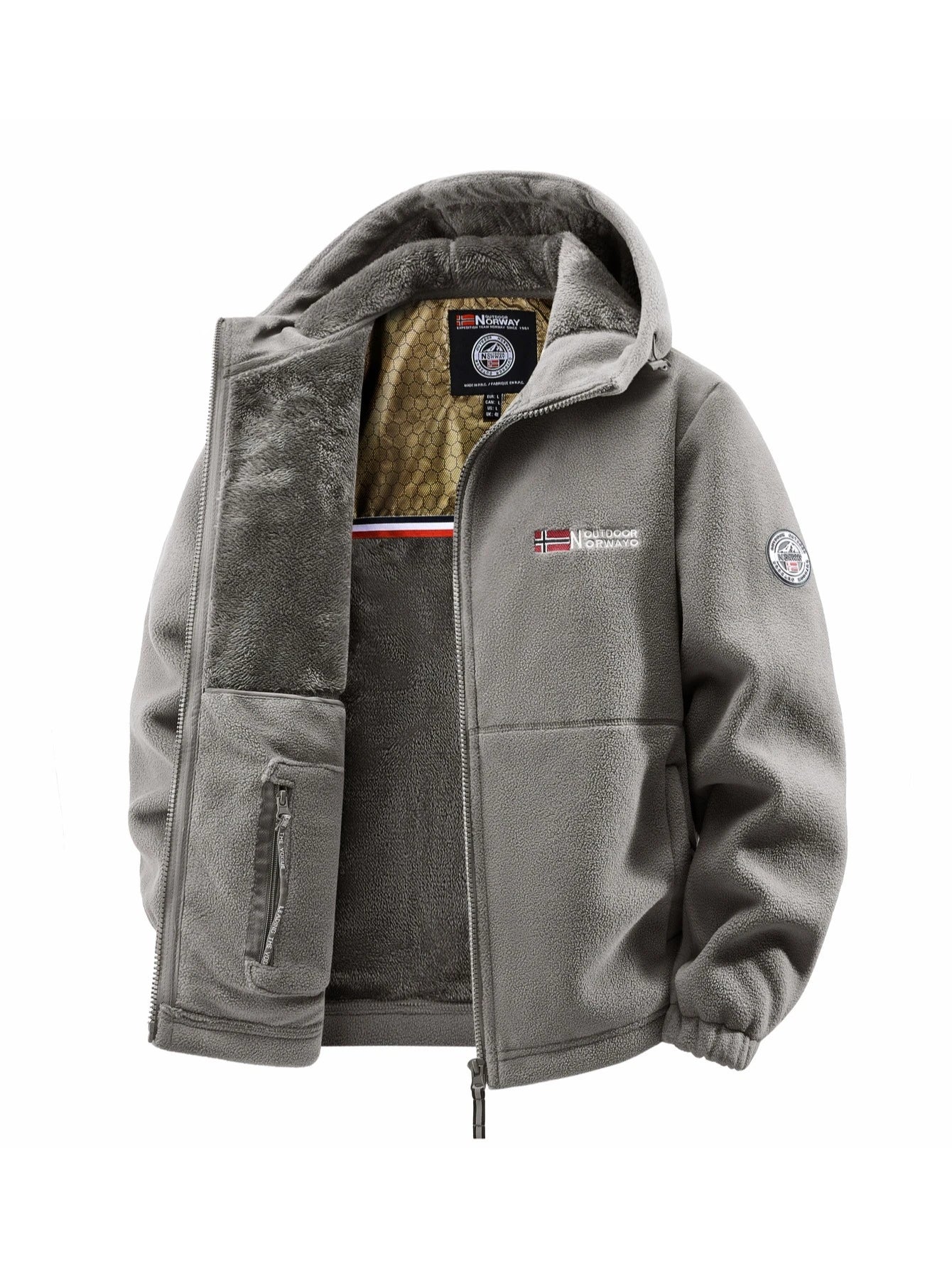 Giacca Con Cappuccio Da Uomo Per Esterno Autunno Inverno Versatile Abbigliamento Streetwear Per Viaggi Pendolarismo