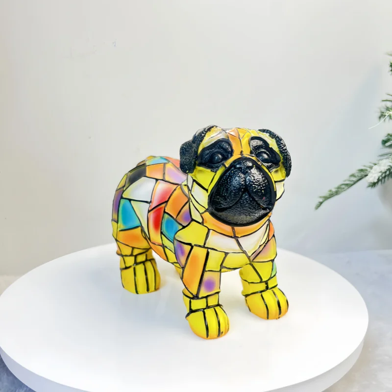 Divertimento Unico Artistico Carino A Forma Di Cane Ornamento Decorativo Luce Notturna Moderna Illuminazione Atmosferica