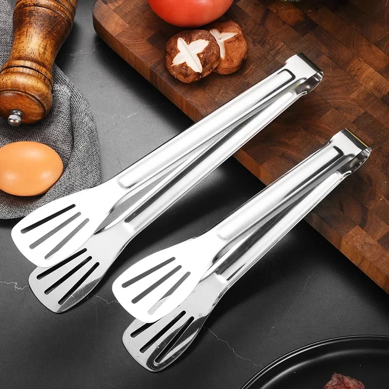 Pinze Per Alimenti In Acciaio Inossidabile Clip Pane Insalata Carne Griglia Barbecue Morsetto Per Buffet Accessori