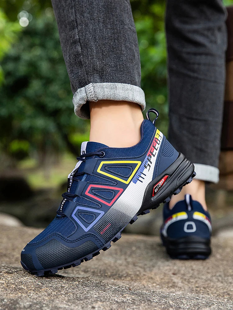 Scarpe Da Trekking Uomo Traspiranti In Rete Antiscivolo Per Terreni Misti All Aperto Resistente All Usura Esterni