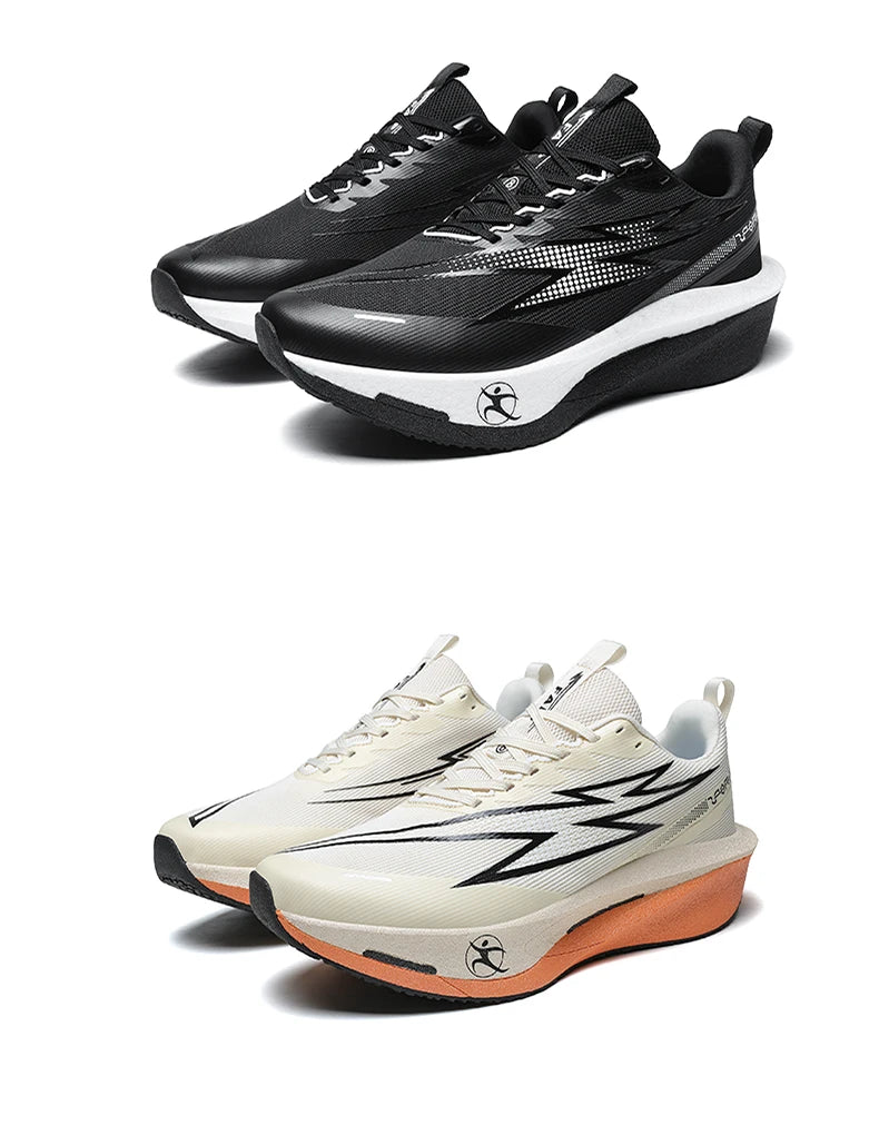 Scarpe sportive da uomo Scarpe da corsa con piastra in carbonio Scarpe da ginnastica da maratona maschili Scarpe da allenamento per atletica ammortizzanti da corsa per donna