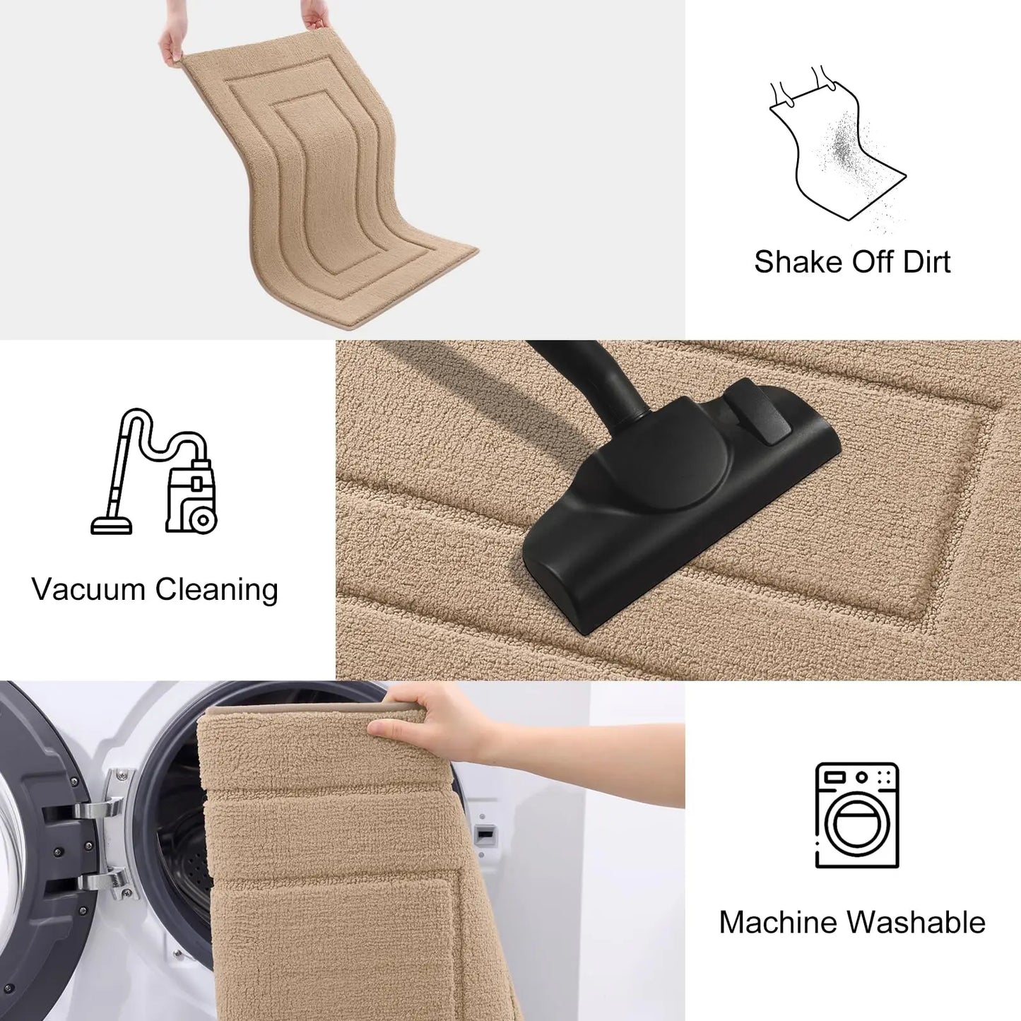 Tappetino Antiscivolo Per Porte D Ingresso Interni Assorbente Lavabile Basso Profilo Domestico