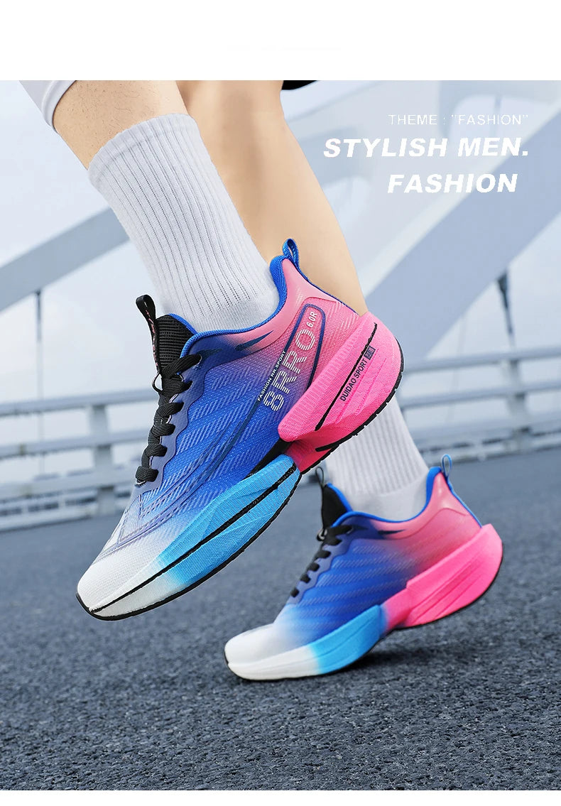 Scarpe da Corsa Sportive Unisex per Maratona Traspiranti Leggere Comode Sneakers Atletiche con Ammortizzazione ad Aria