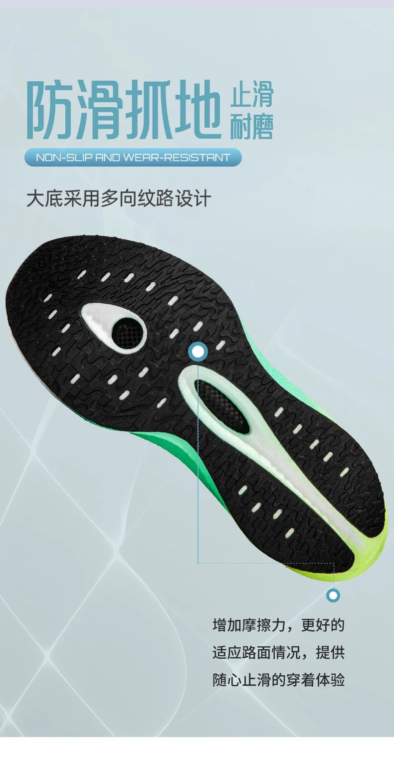 Scarpe Da Corsa Marathon Atletiche Con Piastra In Carbonio Traspiranti Leggere Comode Sneaker Casual Per Sport Aperto