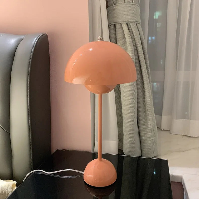Lampada Da Terra A Forma Di Fungo Con Bocciolo Di Alta Qualità In Stile Classico Con Attacco E27 Per Soggiorno E Letto