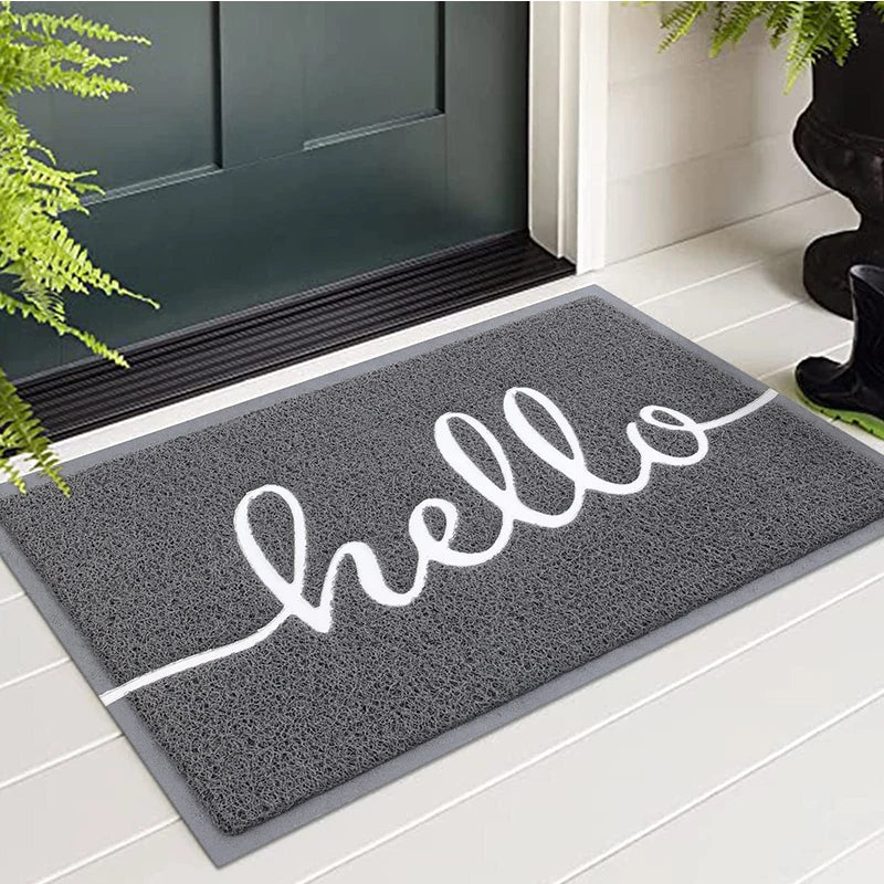 Olanly House Benvenuto Zerbino Tappetino Per Porta Antiscivolo Assorbente Resistente Allo Sporco Per Ingresso