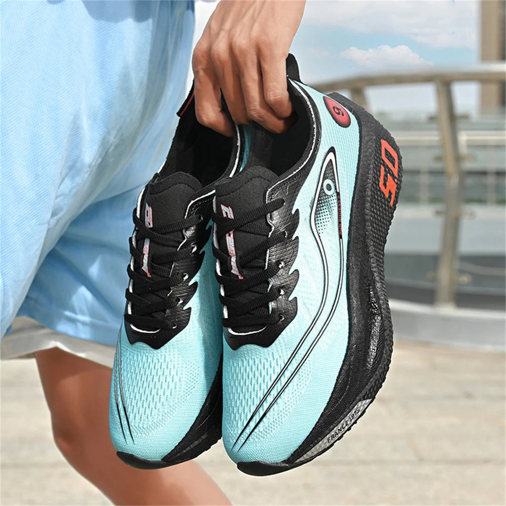 Scarpe Da Corsa Unisex Per Uomo E Donna Con Piastra In Carbonio Ammortizzanti Per Maratona Allenamento Atletica Leggera
