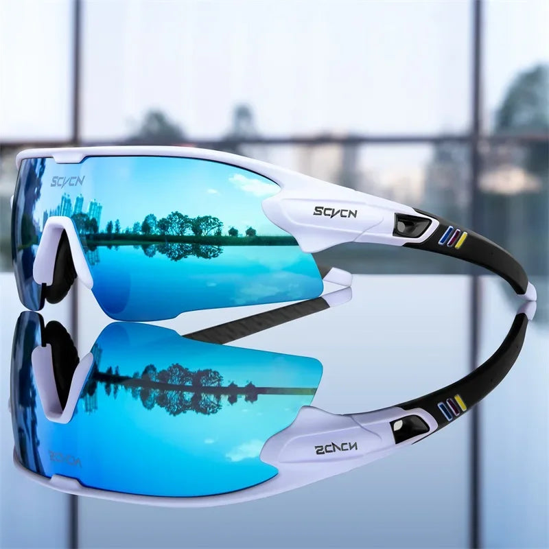 Occhiali Da Ciclismo SCVCN UV400 Antivento Per MTB E Bici Da Strada Sportivi Unisex Per Corsa Guida Campeggio E Golf