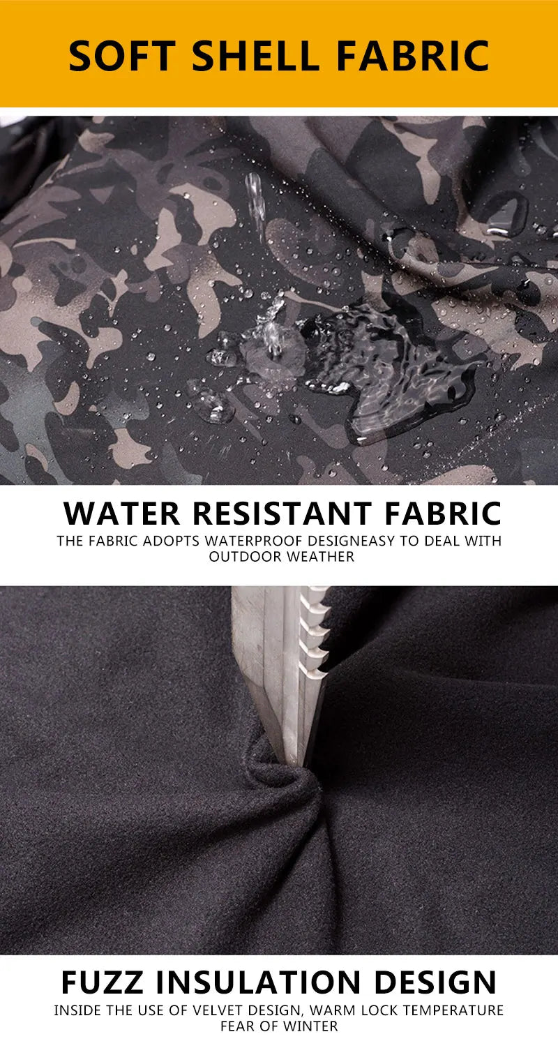Set Uniformi Tattiche Uomo In Pile Combattimento Tuta Caccia Multicam Mimetica All Aperto Pantaloni Cargo Softair