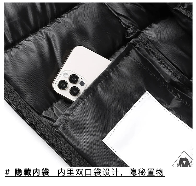 Gilet da Uomo con Colletto Rialzato Mandarino Elegante e Casual per Abiti Autunnali Invernali Spesso Caldo