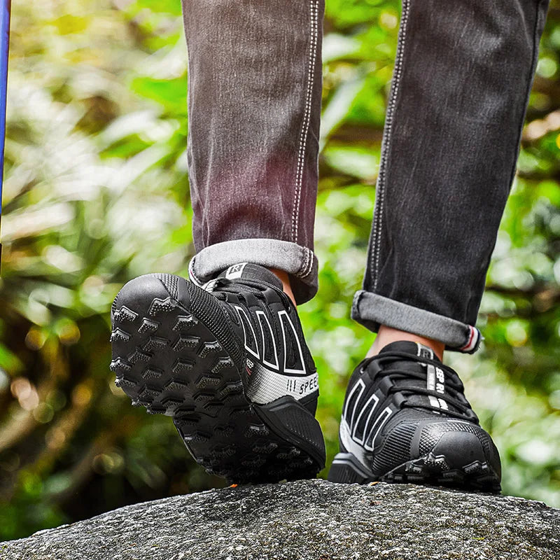 Scarpe Da Uomo Da Ciclismo Fuoristrada Antiscivolo Traspiranti Per Escursionismo Esterno