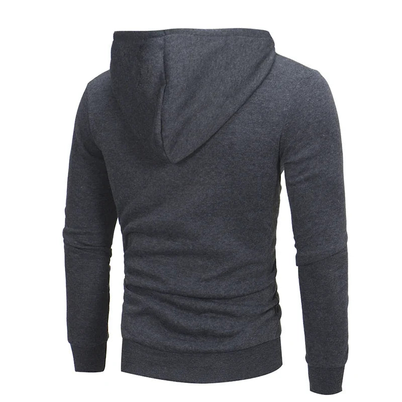 Felpa con Cappuccio Uomo e Pantaloni 2 Pezzi Tuta Sportiva Jogging Set Primavera Autunno Abbigliamento Casual