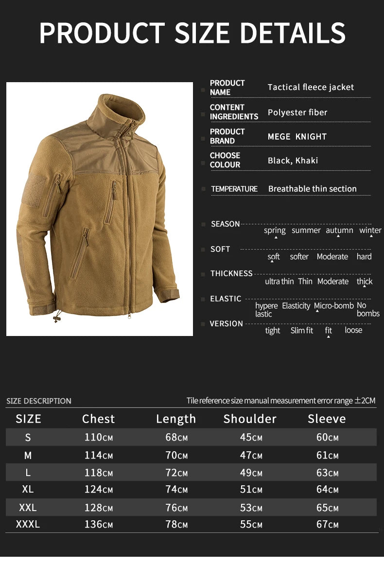 Giacca Invernale Tattica Militare In Pile Caldo Mimetico Cappotto Da Uomo Da Safari Outwear Abbigliamento Outdoor