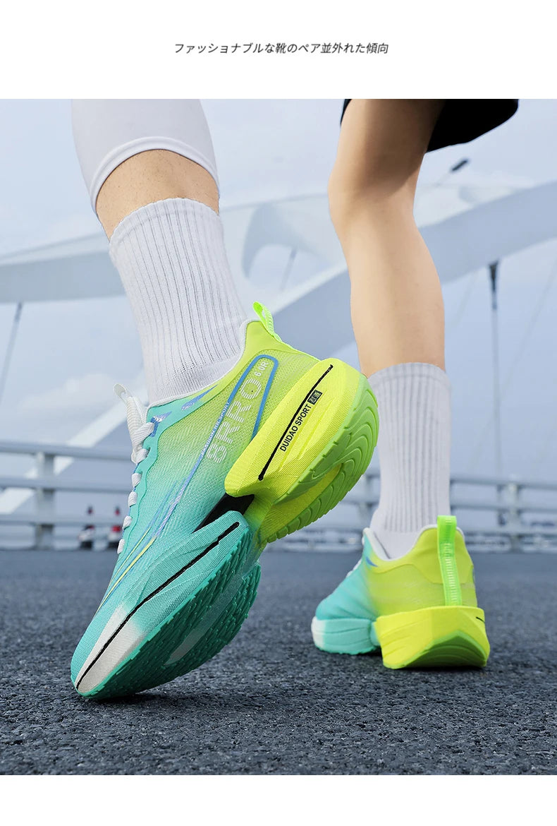 Scarpe da Corsa Sportive Unisex per Maratona Traspiranti Leggere Comode Sneakers Atletiche con Ammortizzazione ad Aria
