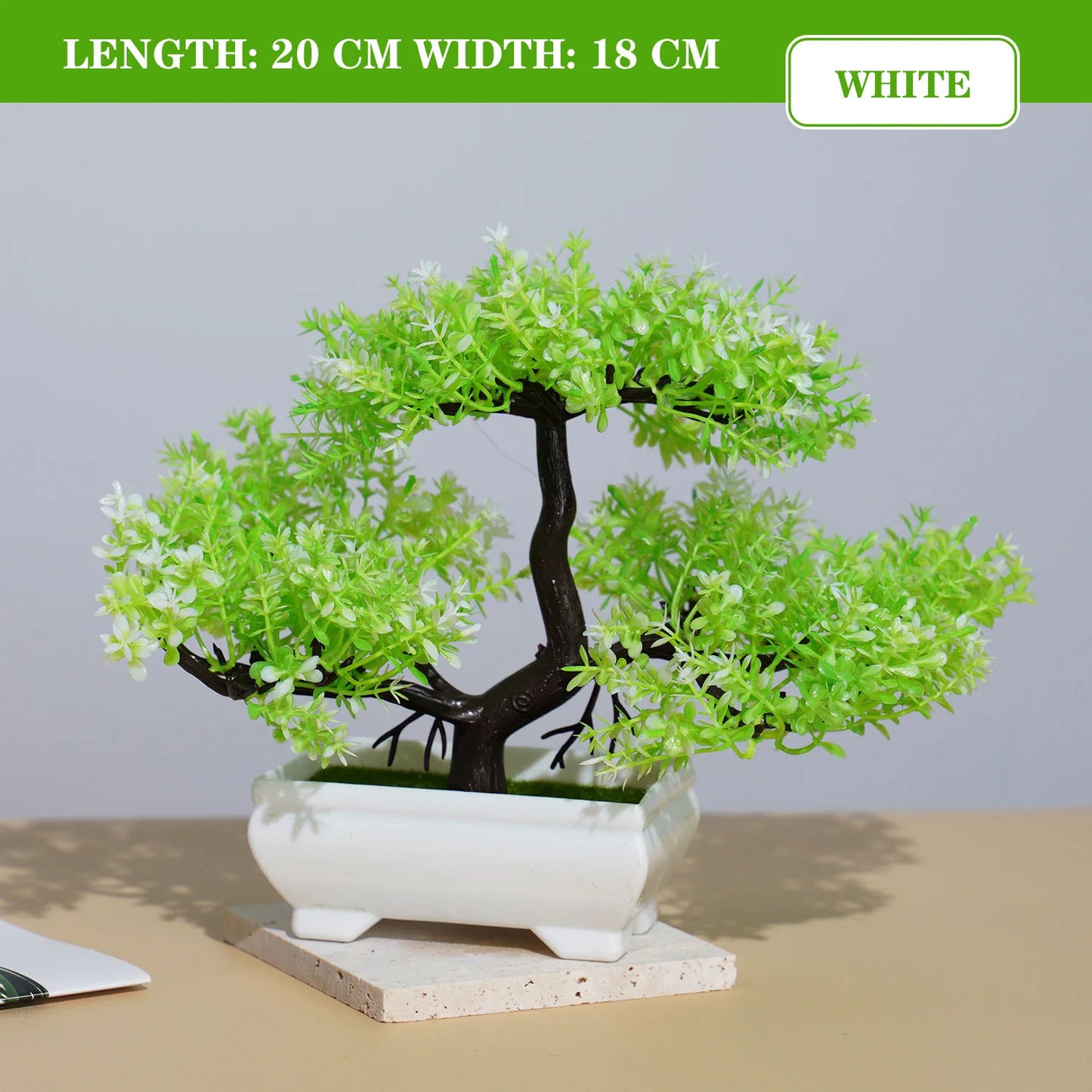 Piante Artificiali Bonsai Piccolo in Vaso Decorazioni per Casa Hotel Giardino Tavolo Fiore Finto