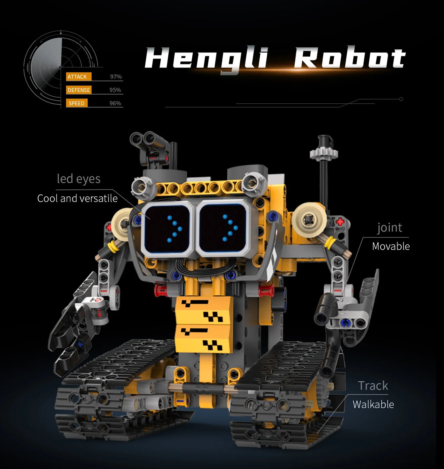 Robot Trasformabile 5 In 1 Con Display Digitale Telecomandato Per Bambini Regalo Ideale