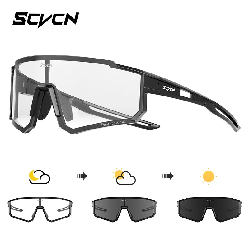 SCVCN Occhiali Da Sole UV400 Viola Montatura Street Fashion Y2K Per Donne E Uomini Ciclismo MTB