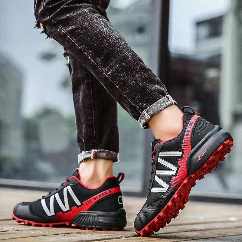 Scarpe Da Ginnastica Da Ciclismo Mountain Bike E Trekking Da Uomo Stile Classico Per Esterno All Aperto Traspiranti