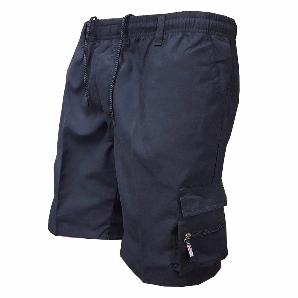 Pantaloncini Cargo Tattici Estivi da Uomo Militari con Tasche Ispirate al Mimetico per Jogging Escursionismo Lavoro