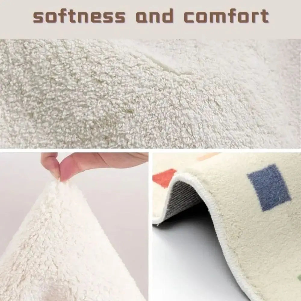 Tappeto Da Bagno In Cashmere Sintetico Vikama Tinta Unita O Stampato Per Bagni E Camere Da Letto