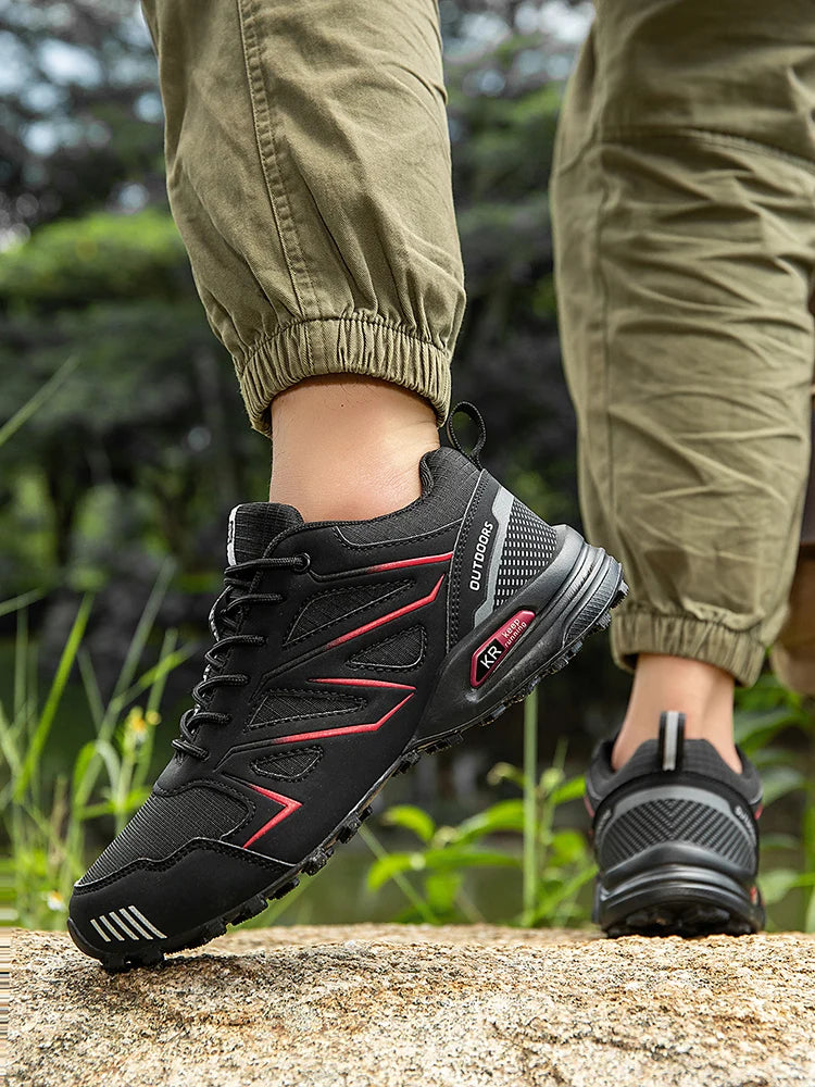 Scarpe Da Trekking Da Uomo Impermeabili Antiscivolo Per Tutti I Terreni Campeggio Allenamento Ciclismo