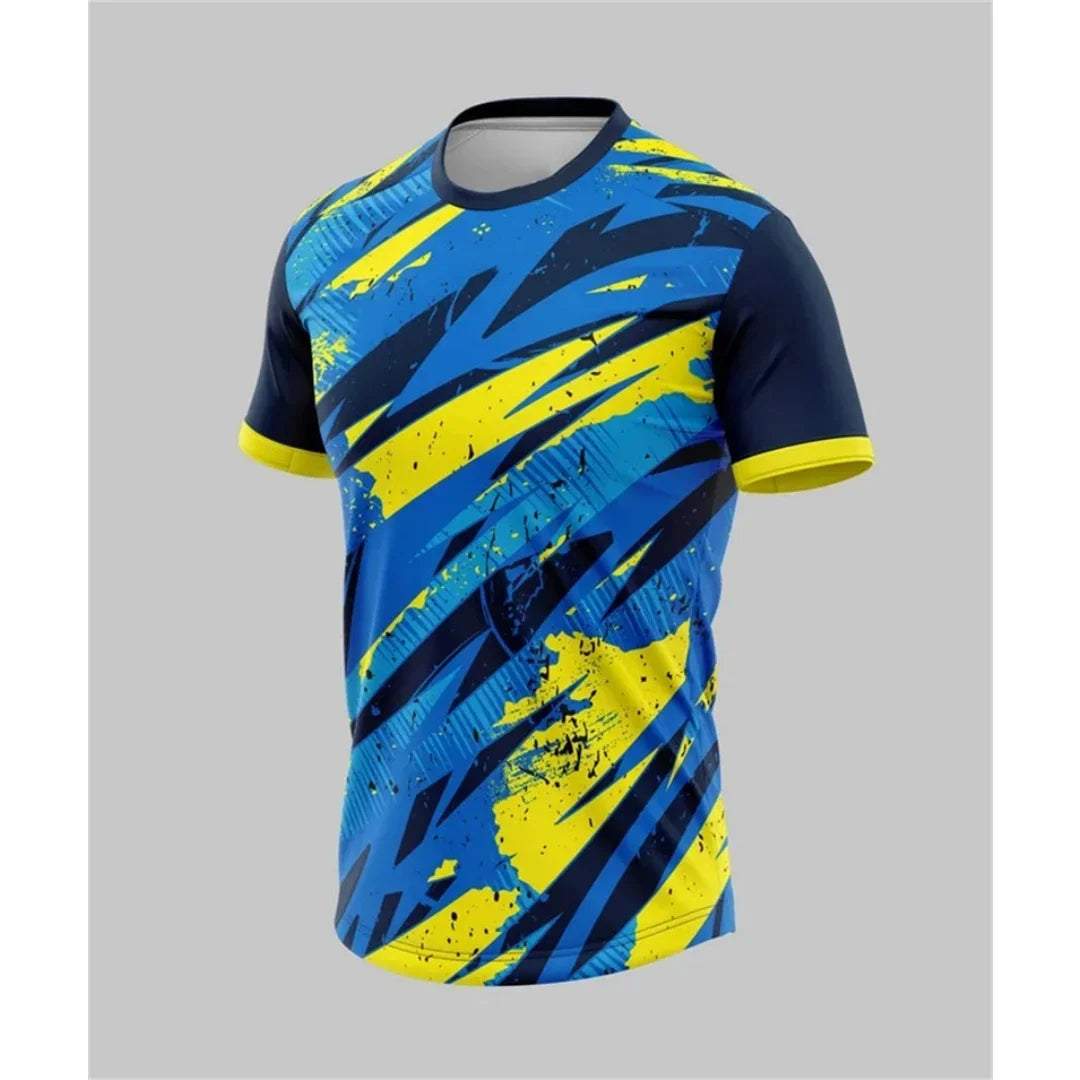 Calcio Badminton Maglie Da Tennis Per Sport All Aperto T Shirt Da Uomo E Bambini Stampa 3D Asciugatura Rapida