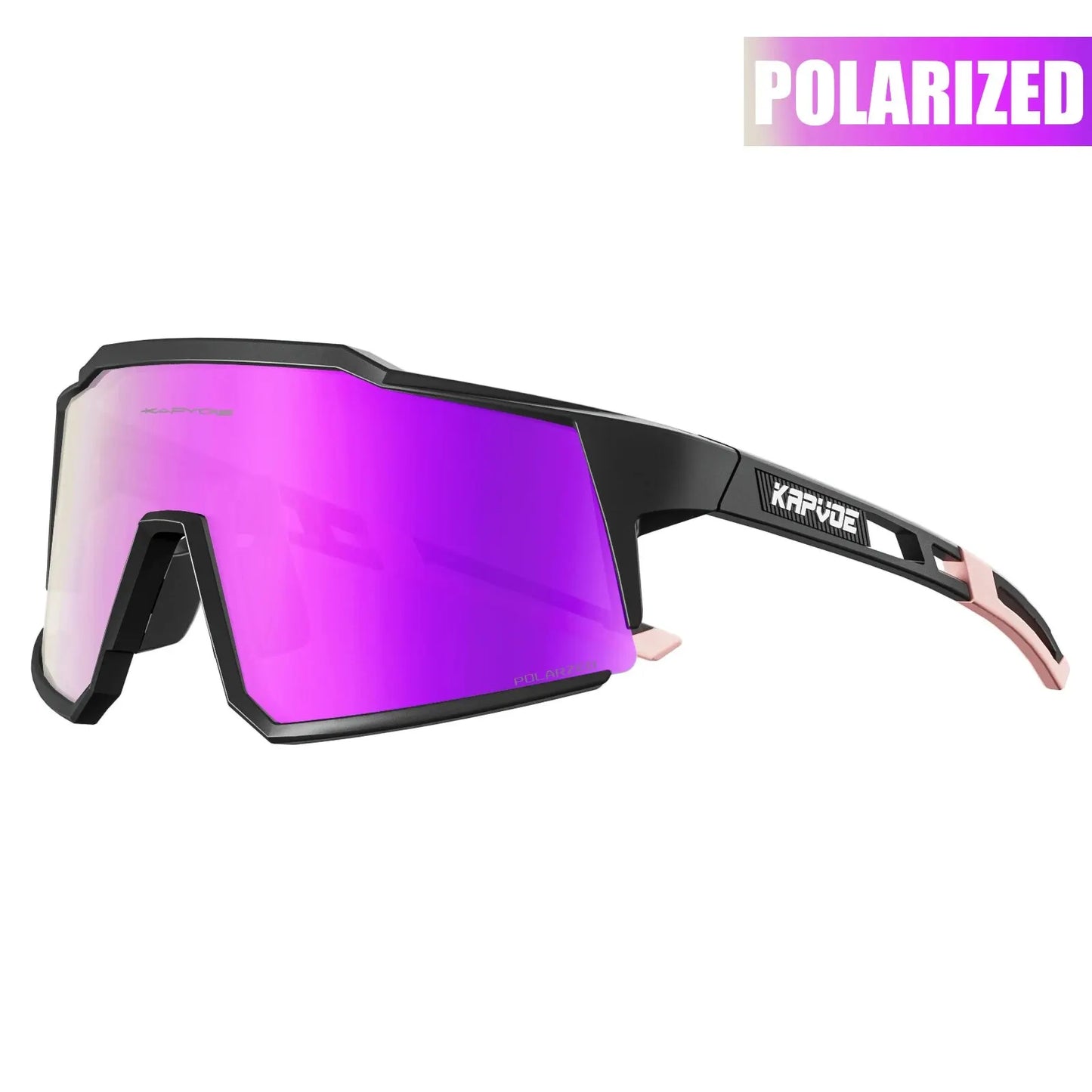 Kapvoe Occhiali Da Ciclismo Polarizzati UV400 Leggeri Per Bici Strada MTB Attrezzatura Sportiva