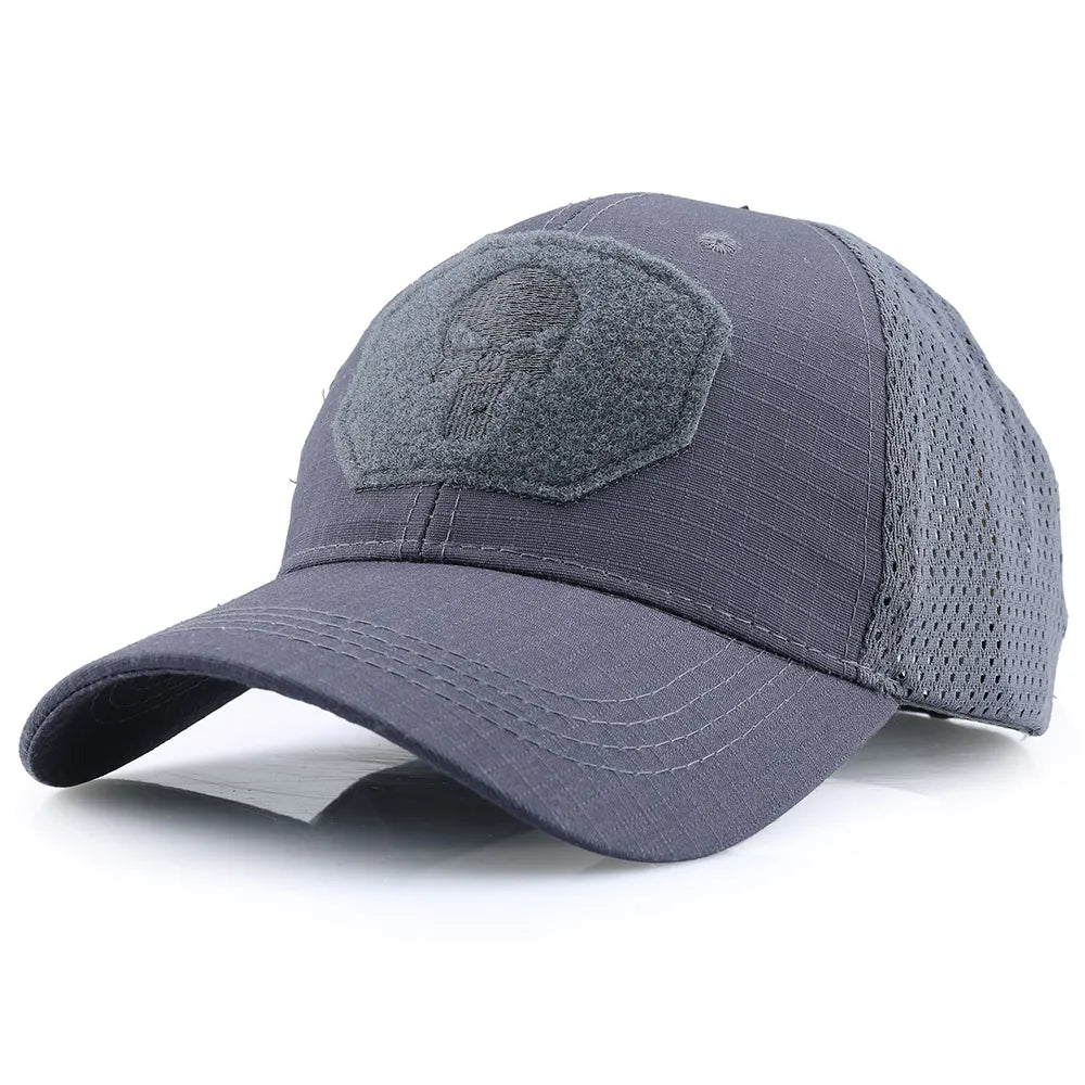 Cappello Da Baseball Universale Per Uomo E Donna Traspirante Protezione Solare Berretto Sportivo All Aperto Con Teschio