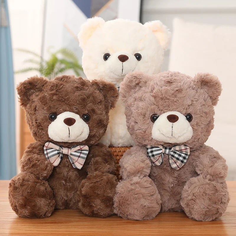 Orsacchiotto Peluche 25 Cm Imbottito Morbido Cartone Animato Regalo Per Bambine E Ragazzi Sorprendente
