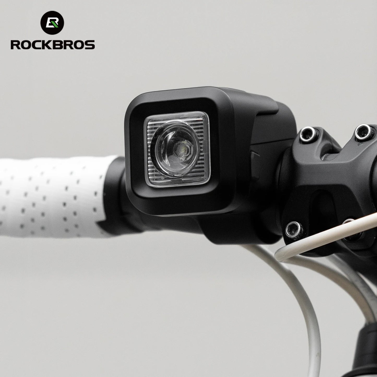 Clacson Per Bici IPX6 Antipioggia Con Ricarica Tipo C 2300mAh Faro Illumina Avvertimento Luce Anteriore Due In Uno