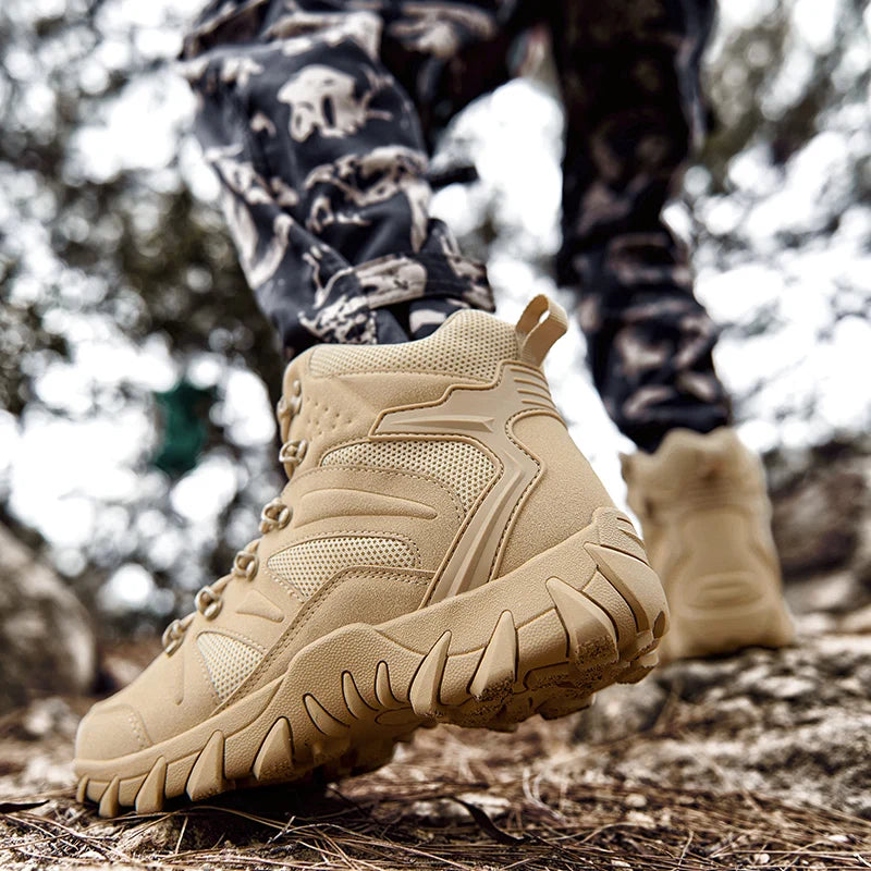 Stivali Da Allenamento Da Combattimento Uomo Scarpe Da Trekking Per Pesca E Caccia Sneakers Da Uomo
