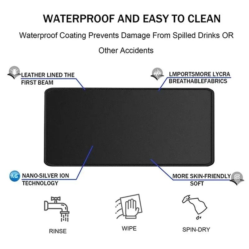 Mouse Pad Gaming Grande 90x40 Cm Antiscivolo Tappetino Da Scrivania Per PC Accessori Per Giocatori MRGLZY