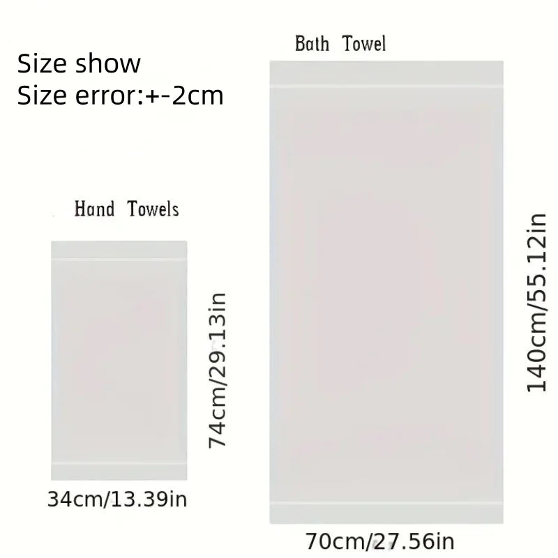 Set Di 3 Asciugamani Da Bagno In Fibra Di Bambù Verde 34x74cm E 70x140cm Per Viso E Mani