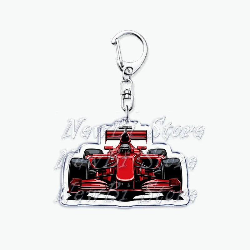 Portachiavi Con Ciondolo Per Auto Da Corsa Popolare Super Cool Per Accessori Borsa Gioielli Regali Fan Amici