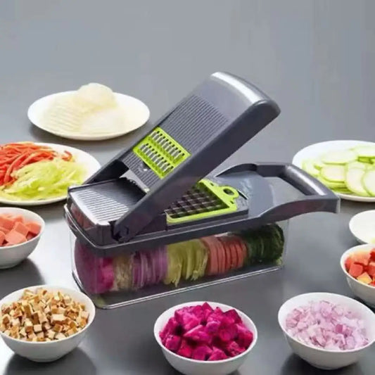 Affettaverdure Multifunzione Sbucciatore Per Frutta E Patate Grattugia Per Carote Accessori Da Cucina Con Cestello
