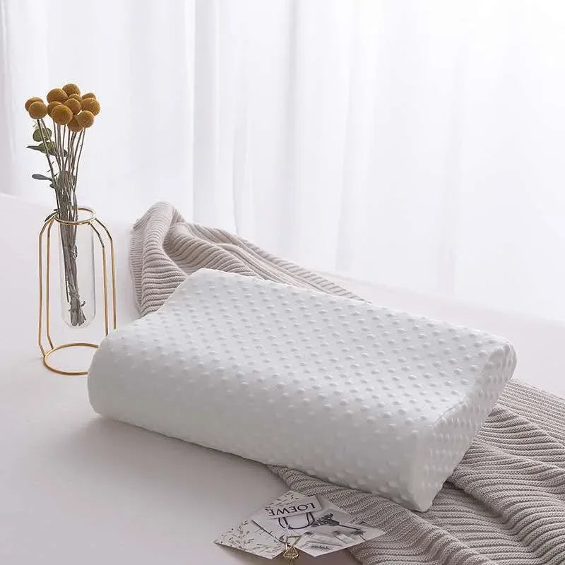 Cuscino Lungo In Memory Foam Ortopedico Per Dormire Con Protezione Del Collo Premaman A Forma Lunga Rimbalzo Lento