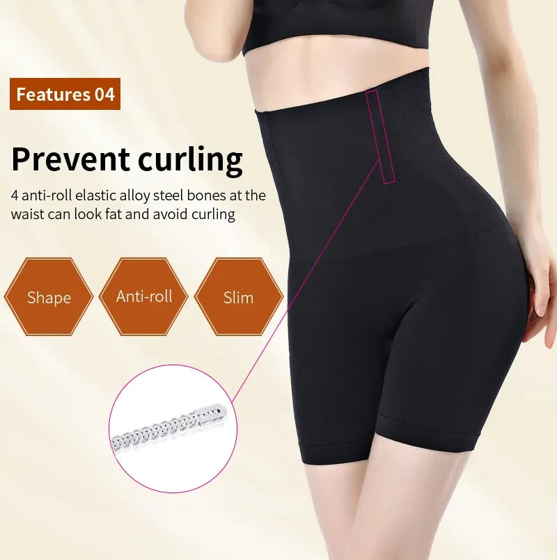 Pantaloni Modellanti Vita Alta Per Donne Glutei Dopo Parto Sollevamento Corpo Pantaloncini Slim Allenatore In Vita