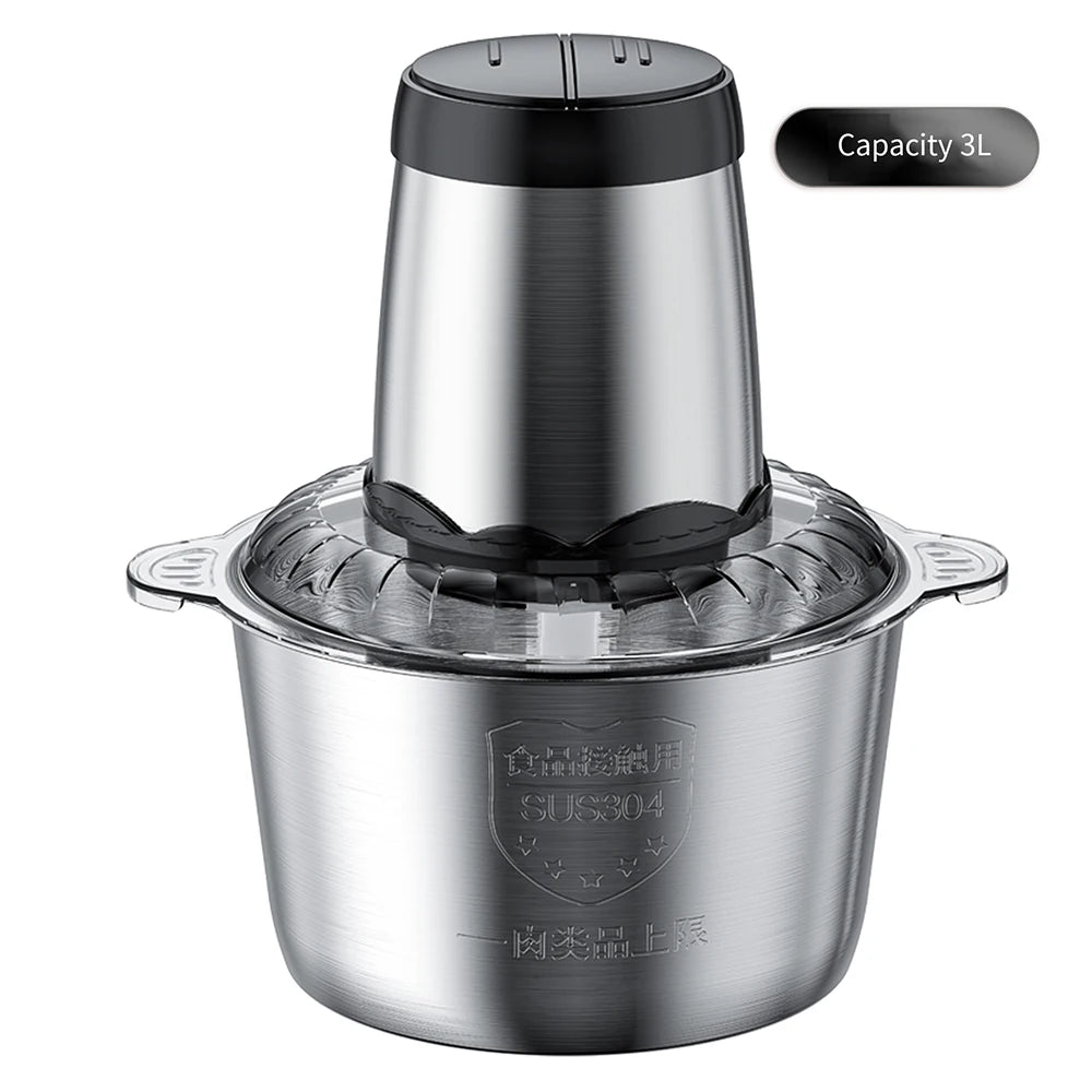 Tritacarne Elettrico 3L 2L 110V 220V In Acciaio Inossidabile Per Cucina Robot Da Cucina Mavera