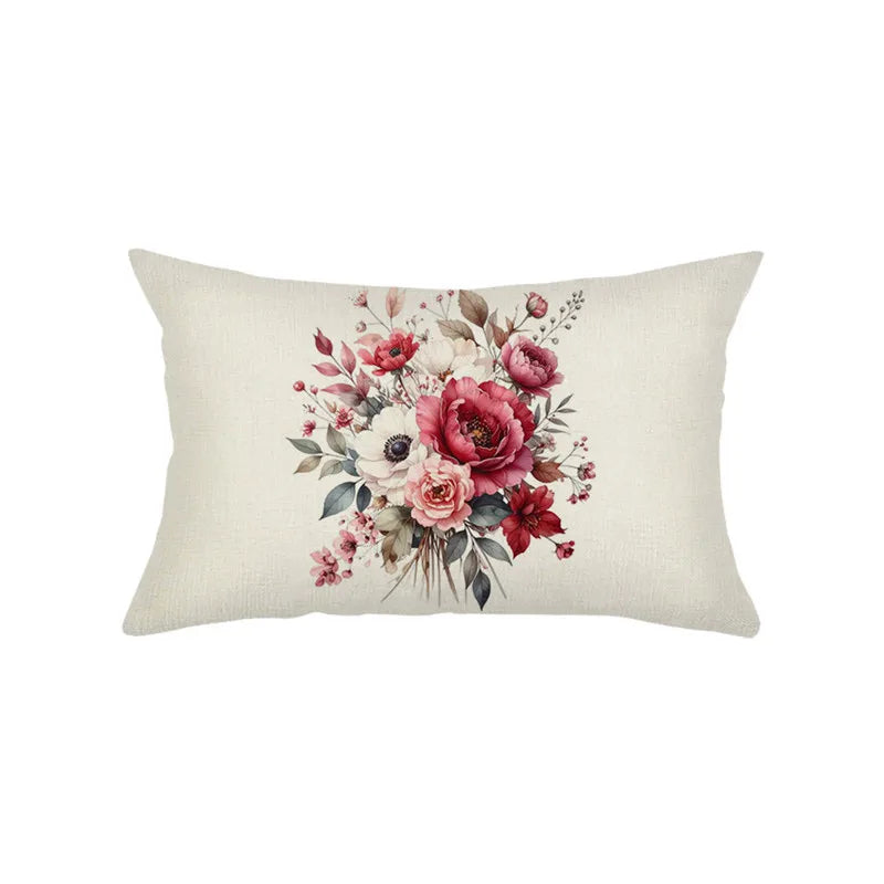 Vikama Fodera Per Cuscino Reversibile San Valentino Con Stampa A Cuore Per Soggiorno Divano Letto Decorazione Della Casa