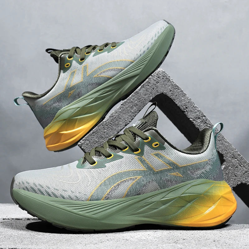 Scarpe Sportive Da Uomo Nuove Casual Comode Versatili Per Tempo Libero Da Corsa Traspiranti Con Suola Spessa