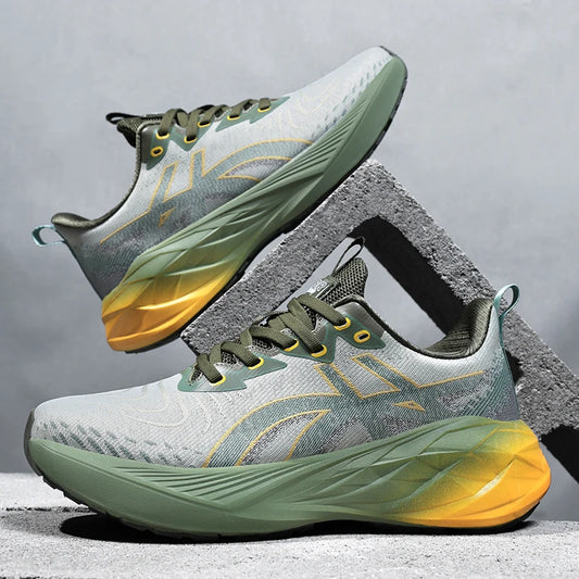 Scarpe sportive da uomo nuove casual comode moda versatili scarpe sportive per il tempo libero da corsa traspiranti resistenti all'usura con suola spessa