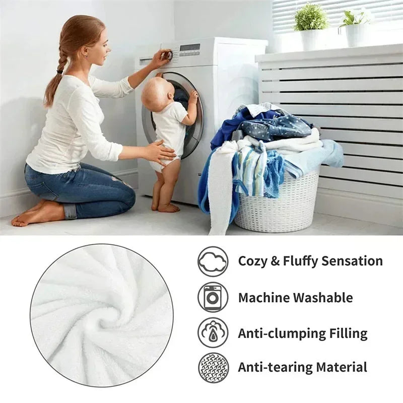 Coperta Ponderata In Pile Invernale Calda E Morbida Antipilling Rettangolare Grado A Per Letto Con Calore
