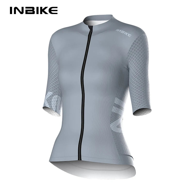Maglia Ciclismo Da Donna Maniche Corte Estiva Quick Dry MTB Con Tasche Jersey Abbigliamento Da Ciclismo