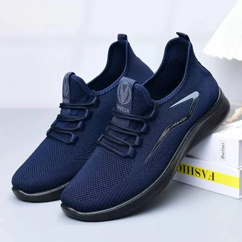 Scarpe Da Uomo Lavorate A Maglia Traspiranti E Comode Modello Nuovo Scarpe Sportive In Rete Per Primavera E Autunno