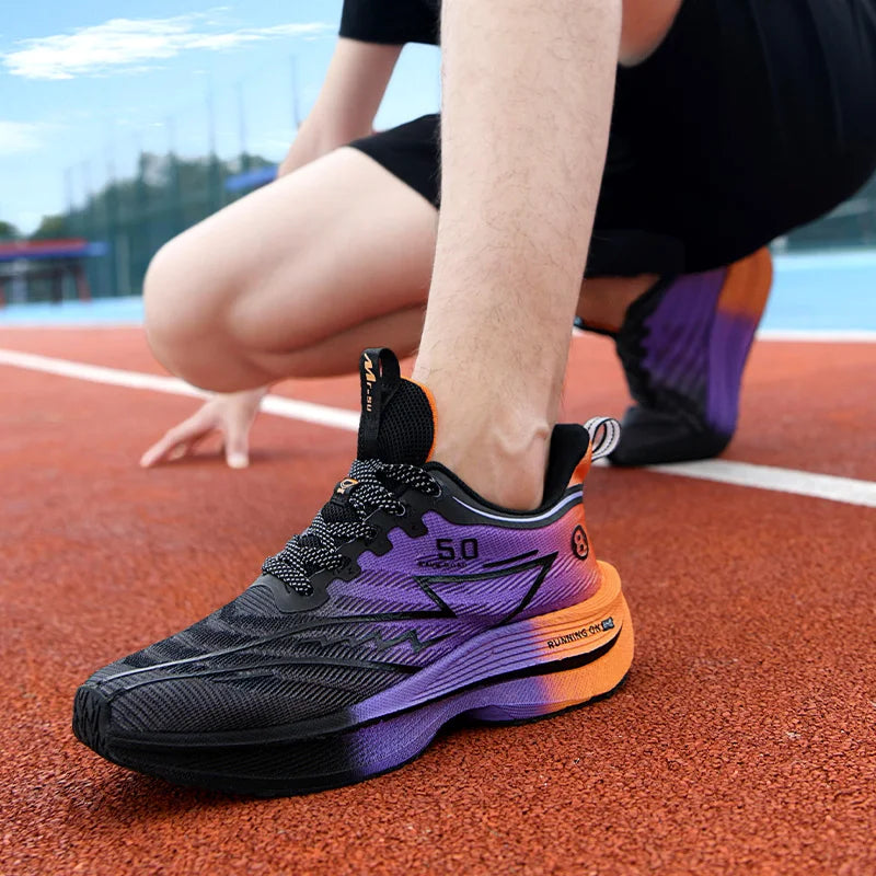 Sneakers Casual Di Lusso Da Uomo Traspiranti Scarpe Da Corsa Mocassini Alla Moda Comode Per Gara Con Aumento Di Altezza