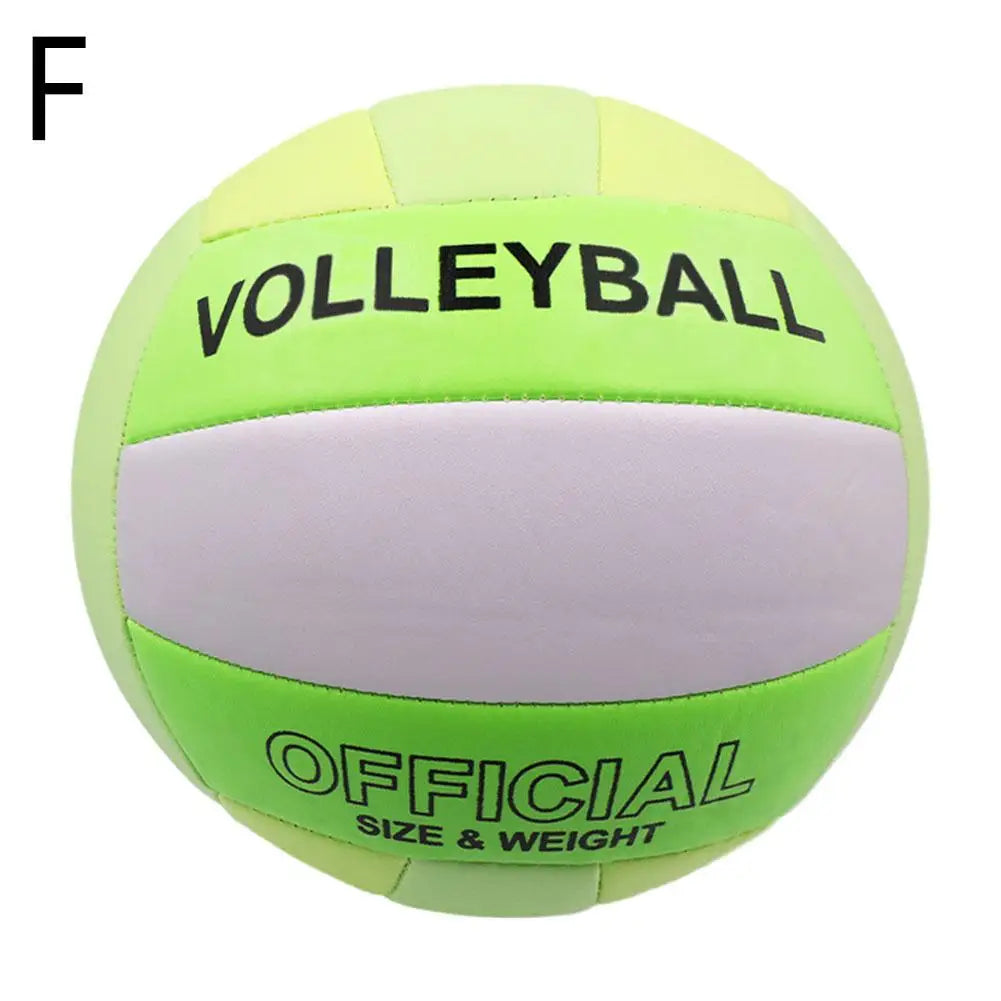 Nuovo Pallone Da Pallavolo Ufficiale Misura 5 Per Allenamento Indoor Outdoor Beach Volley Principianti Spedito Sgonfio