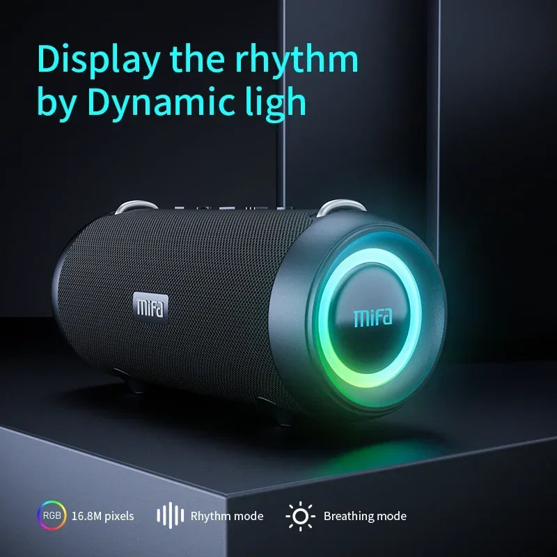 Altoparlante Bluetooth Mifa A90 60 W PMPO Portatile Per Campeggio E Feste All Aperto Suono Potente Con Bassi Profondi
